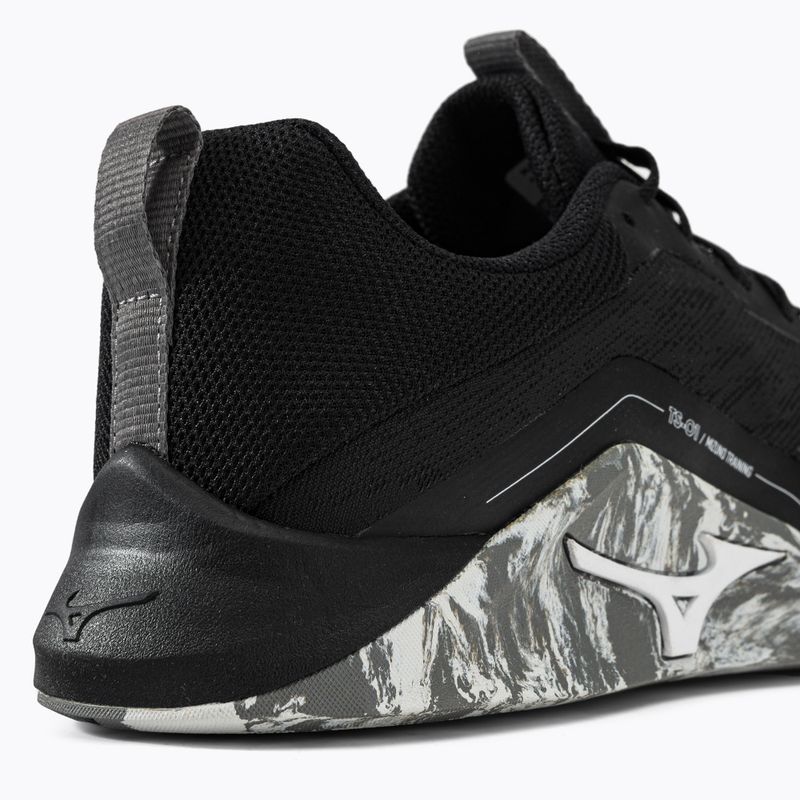 Herren Laufschuhe Mizuno TS-01 Schwarz/Weiß/Quiet Shade 31GC220101 9