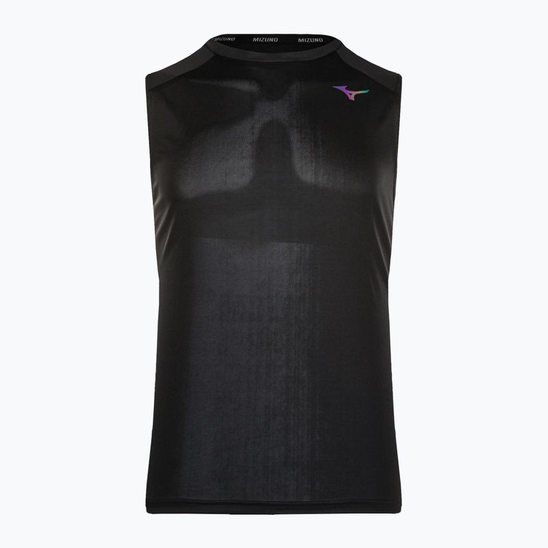 Herren Laufshirt Mizuno Two Loop 88 Tank schwarz 32GAA00509