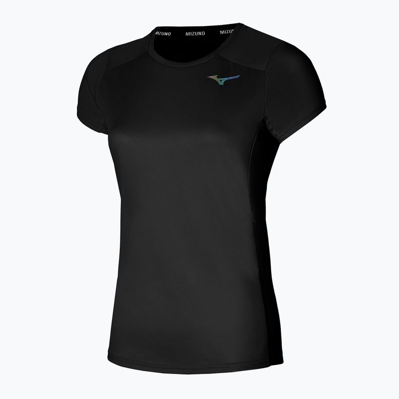 Damen Laufshirt Mizuno Two Loop 88 Tee schwarz 32GAA20109