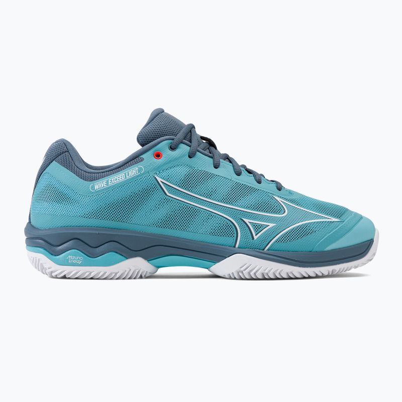 Herren Tennisschuhe Mizuno Wave Exceed Light CC blau 61GC222032 2