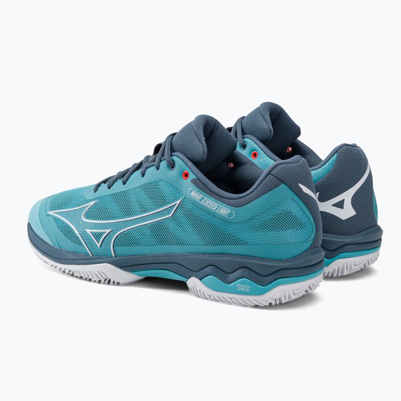 Herren Tennisschuhe Mizuno Wave Exceed Light CC blau 61GC222032 3