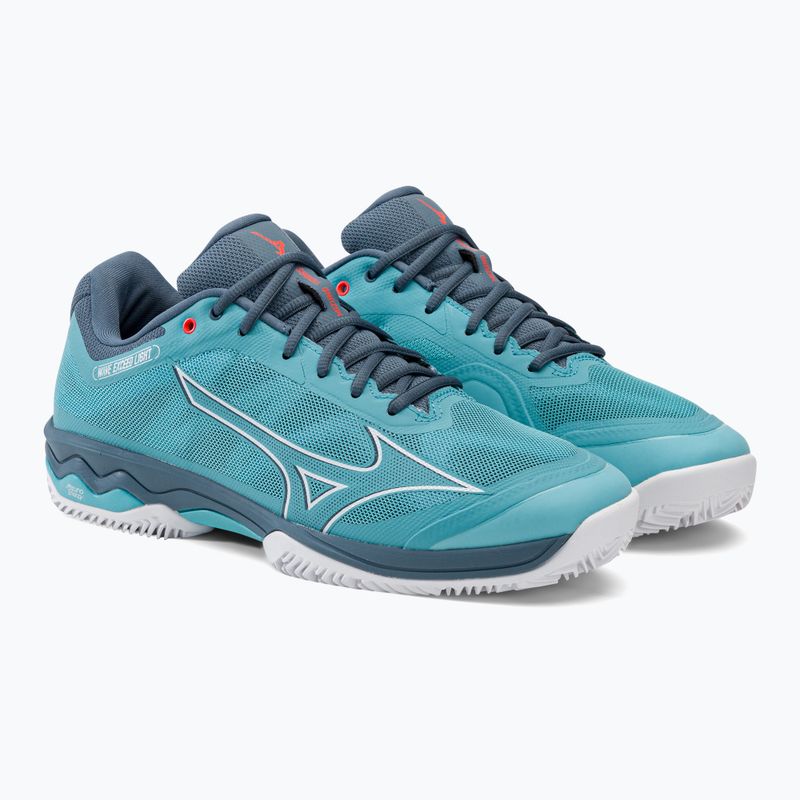 Herren Tennisschuhe Mizuno Wave Exceed Light CC blau 61GC222032 4