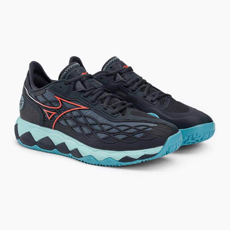 Herren Tennisschuhe Mizuno Wave Enforce Tour CC navy blau 61GC230412 4