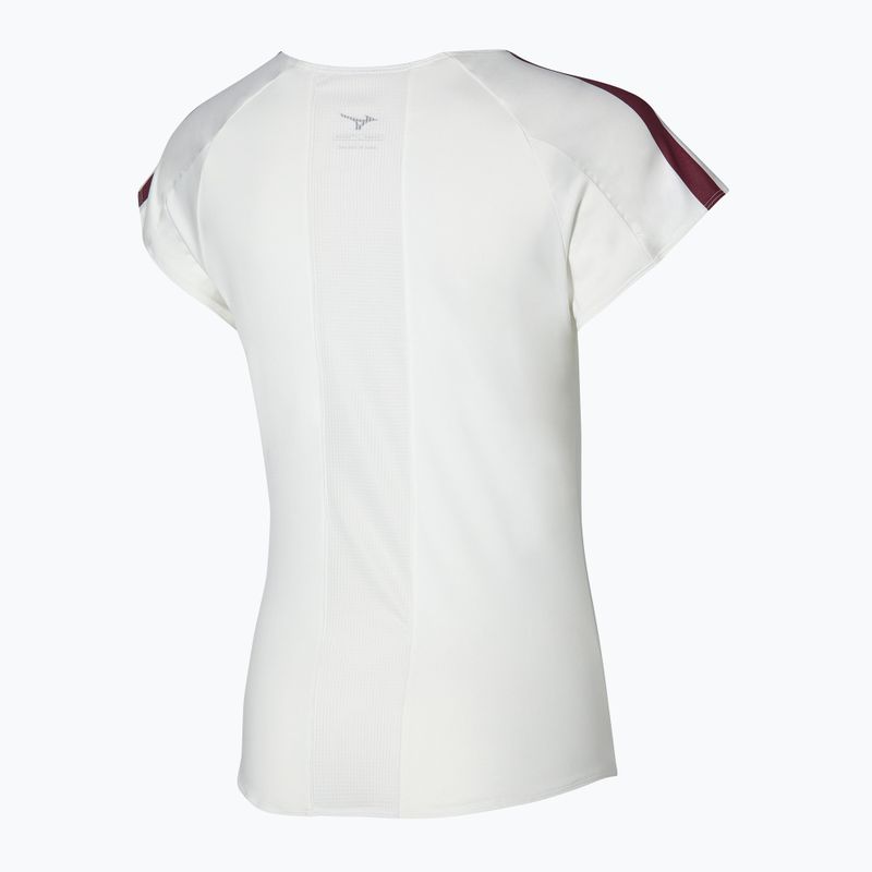 Damen-Tennisshirt Mizuno Printed Tee weiß 2