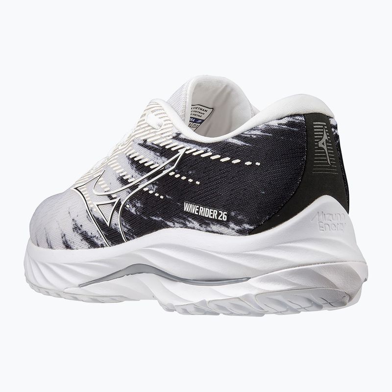 Laufschuhe Herren Mizuno Wave Rider 26 white/white/black 9