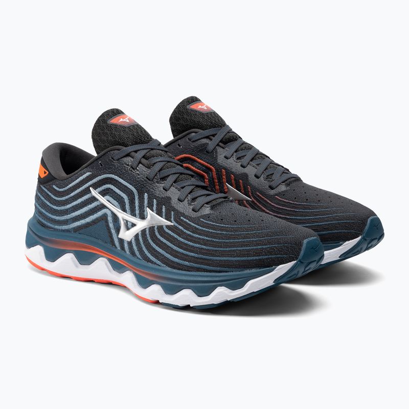 Herren Laufschuhe Mizuno Wave Horizon 6 navy blau J1GC222611 4