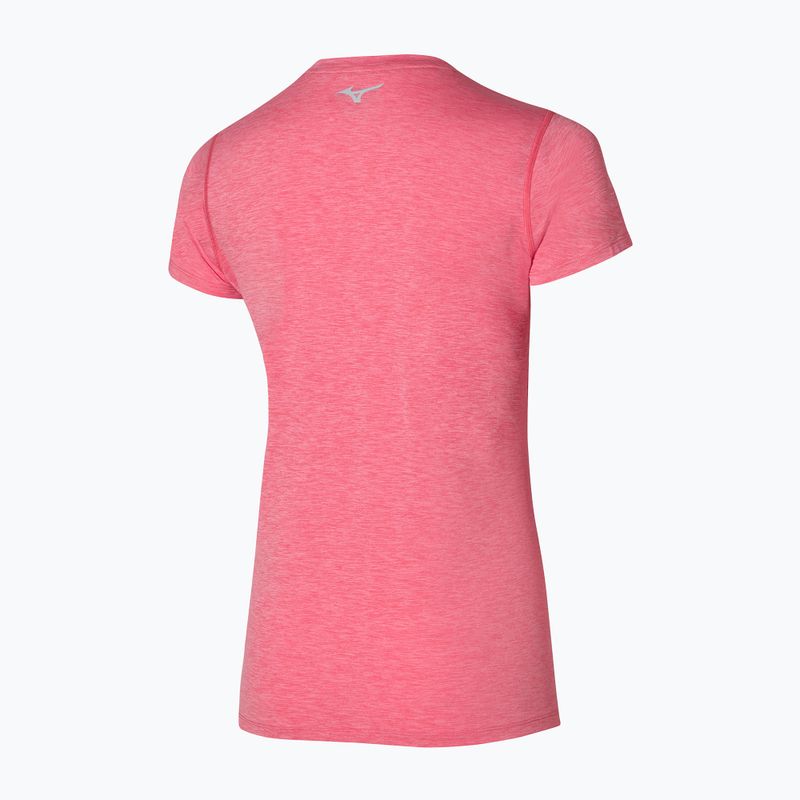 Damenshirt Mizuno Impulse Core Tee sunkissed coral 2