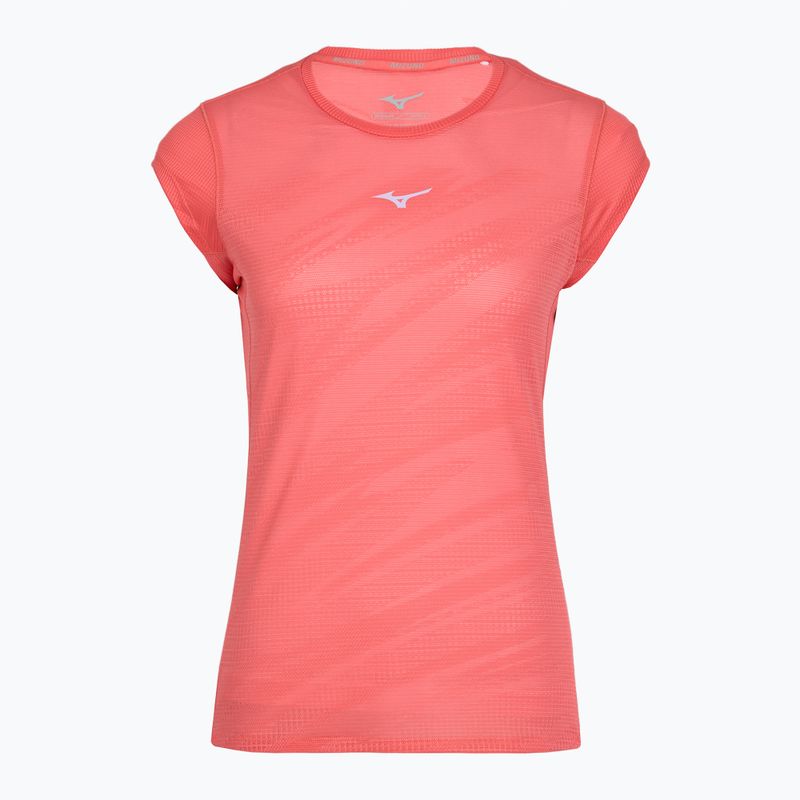 Laufshirt Damen Mizuno Aero Tee sunkissed coral
