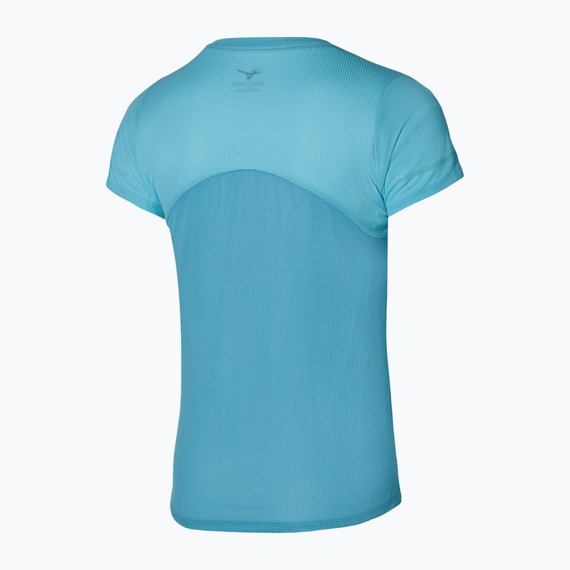 Laufshirt Damen Mizuno DryAeroFlow Tee maui blue 2