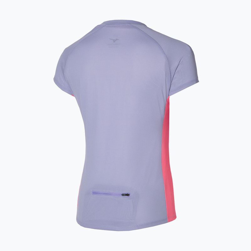 Damen Laufshirt Mizuno Trail DAF HZ Tee wisteria 2