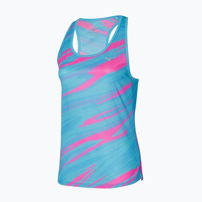 Lauf Tank Top Damen Mizuno DAF Graphic Tank antigua sand