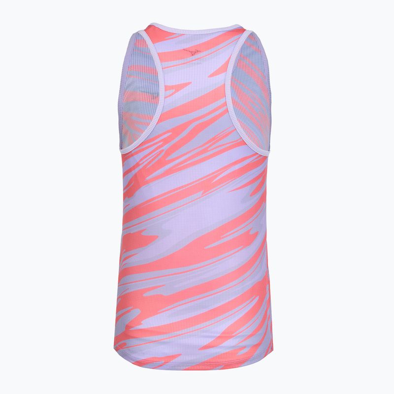 Lauf Tank Top Damen Mizuno DAF Graphic Tank pastel lilac 2