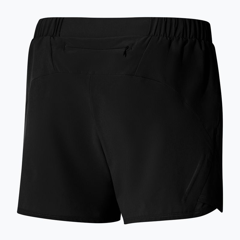 Lauf Shorts Damen Mizuno Aero 4.5 black 2