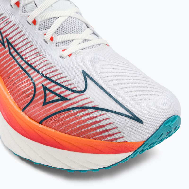 Mizuno Wave Rebellion Pro weiß-orange Laufschuh J1GC231701 7