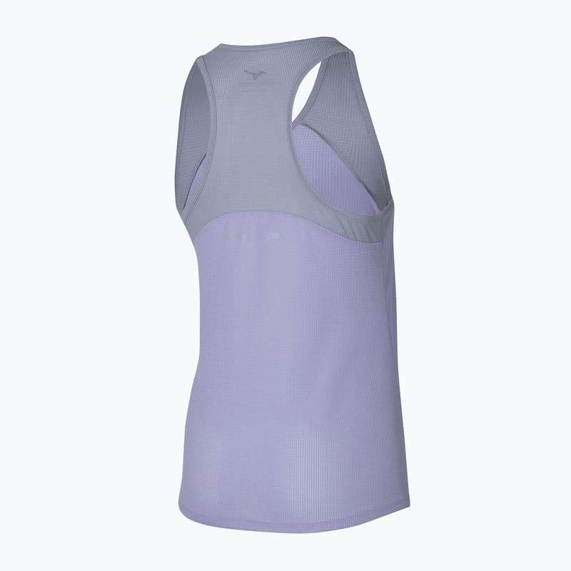 Lauf Tank Top Damen Mizuno DryAeroFlow Tank lavender 2