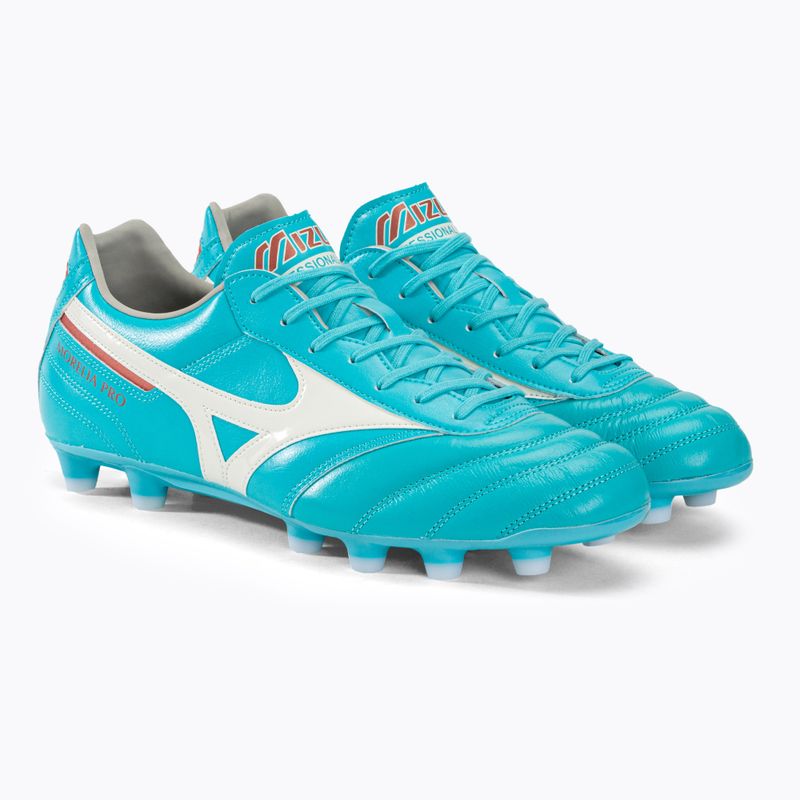 Mizuno Morelia II Pro Fußballschuhe blau und weiß P1GA231325 4