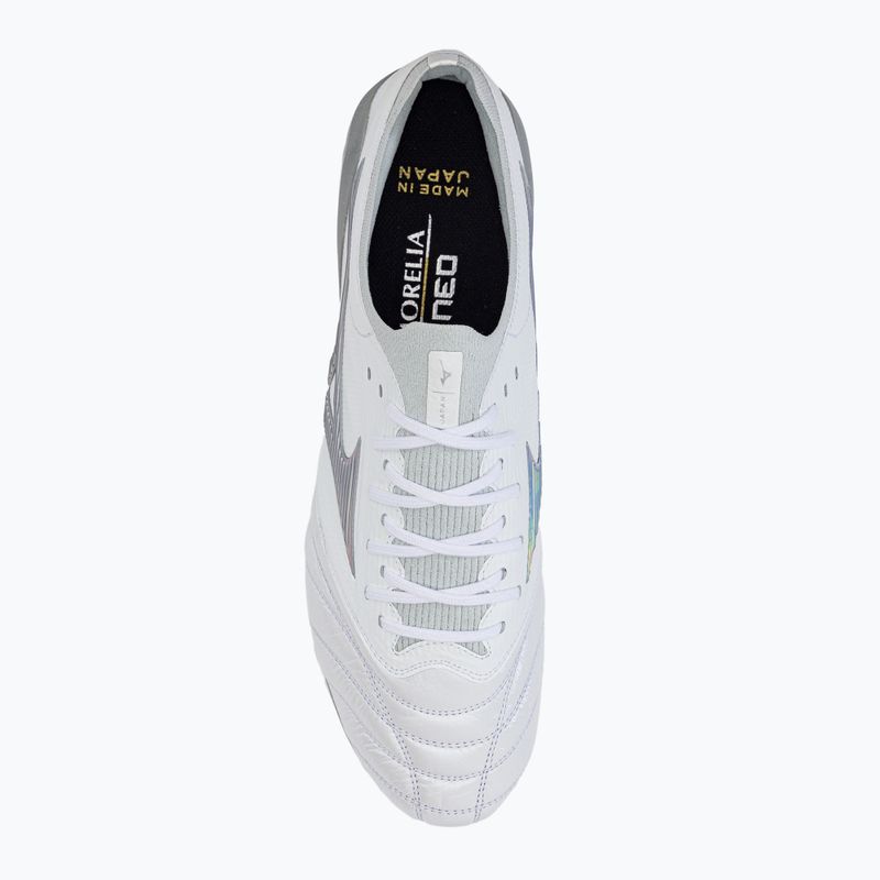 Mizuno Morelia Neo III Beta JP Fußballschuhe weiß P1GA239004 6