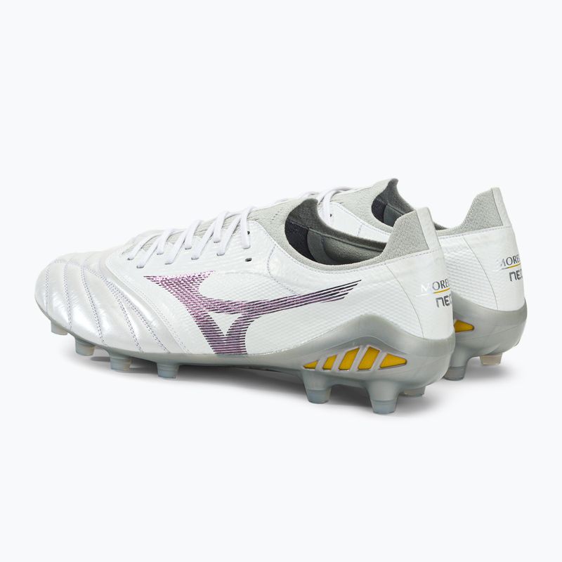 Mizuno Morelia Neo III Beta Elite Herren Fußballschuhe weiß P1GA239104 3