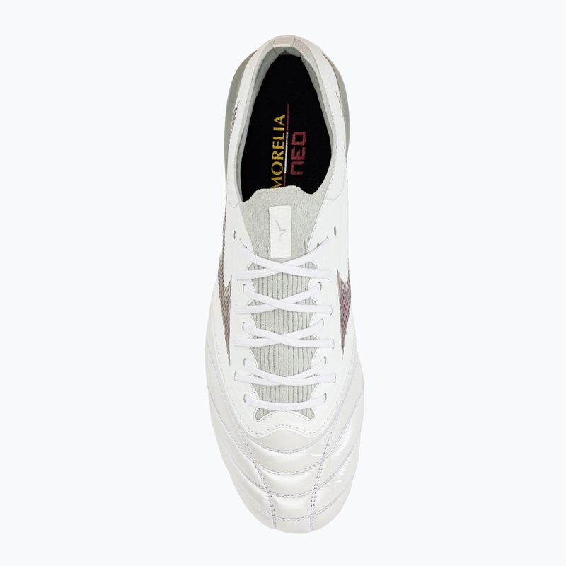 Mizuno Morelia Neo III Beta Elite Herren Fußballschuhe weiß P1GA239104 6