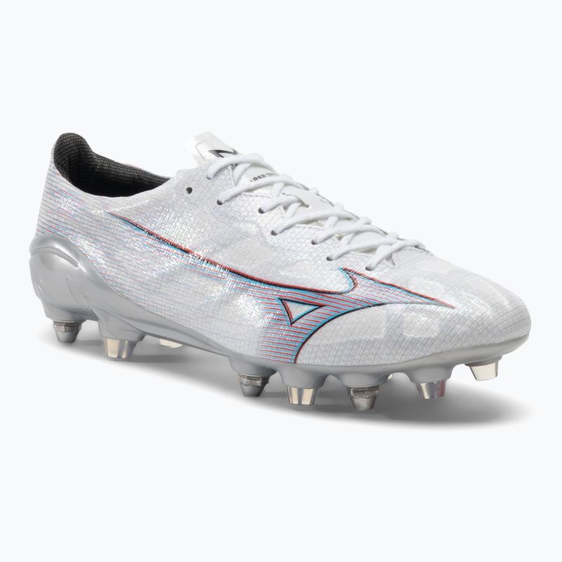 Herren Fußballschuhe Mizuno Alpha JP Mix weiß/zündrot/ 801 c