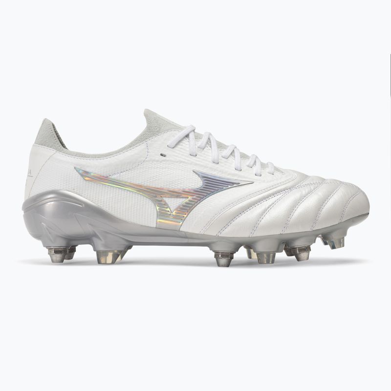 Mizuno Morelia Neo III Beta JMP Fußballschuhe weiß/hologramm/cool grau 3c 2