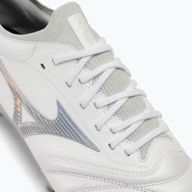 Mizuno Morelia Neo III Beta JMP Fußballschuhe weiß/hologramm/cool grau 3c 8