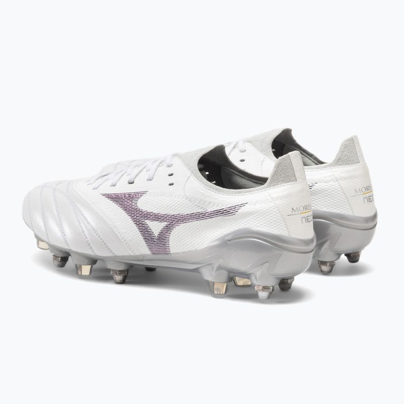 Mizuno Morelia Neo III Elite M weiß/hologramm/kaltgrau 3c Fußballschuhe 3