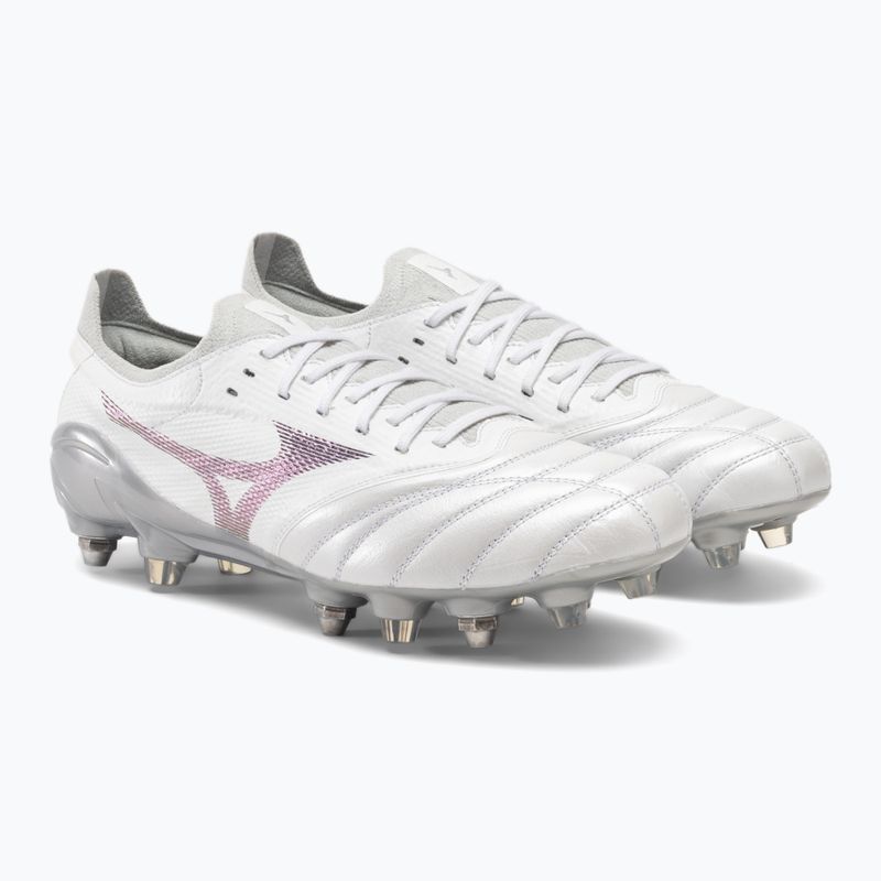 Mizuno Morelia Neo III Elite M weiß/hologramm/kaltgrau 3c Fußballschuhe 4