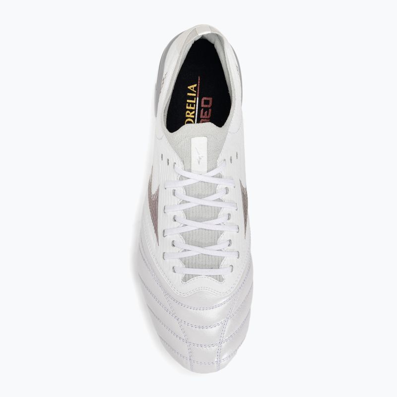 Mizuno Morelia Neo III Elite M weiß/hologramm/kaltgrau 3c Fußballschuhe 6