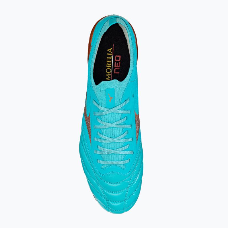 Mizuno Morelia Neo III Elite M Fußballschuhe blau P1GC239125 6