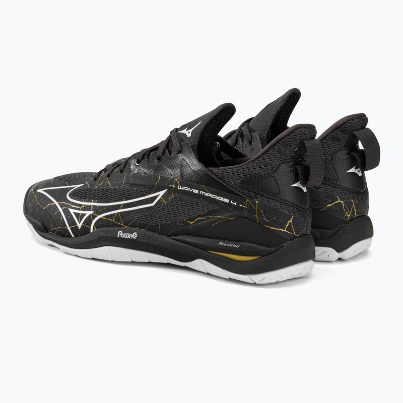 Herren-Handballschuhe Mizuno Wave Mirage 4 schwarz X1GA215041 3