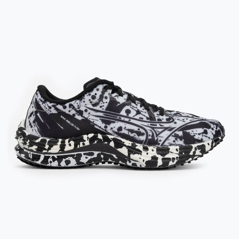 Damen Laufschuhe Mizuno Wave Rebellion Flash weiß/schwarz 2