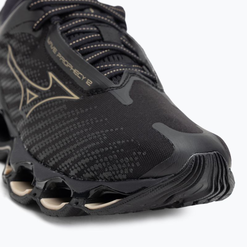 Damen Laufschuhe Mizuno Wave Prophecy 12 schwarz/ge gold 7
