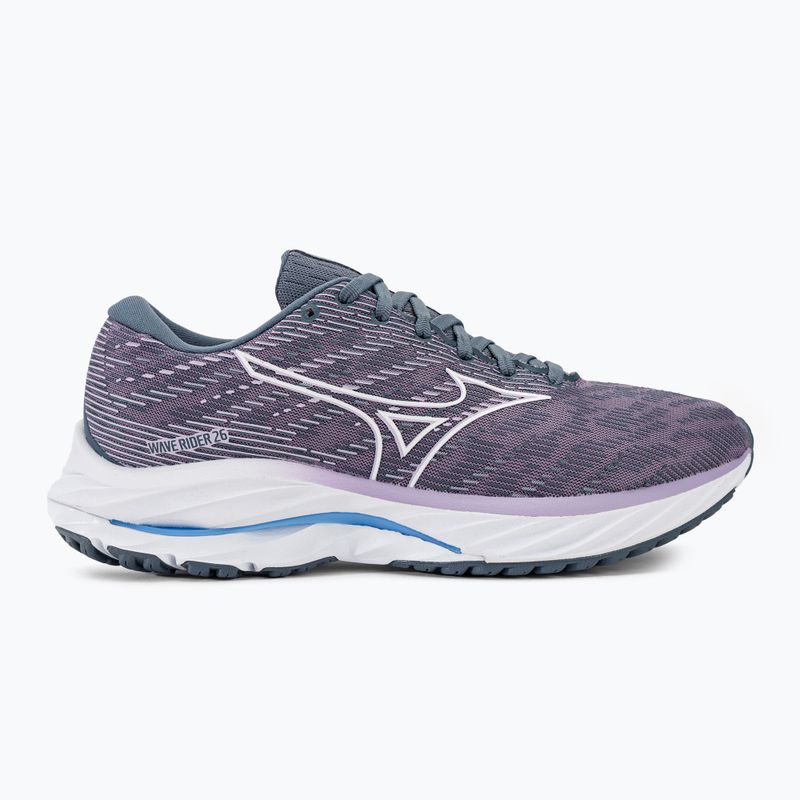 Laufschuhe Damen Mizuno Wave Rider 26 wisteria/whitee/china blue 2