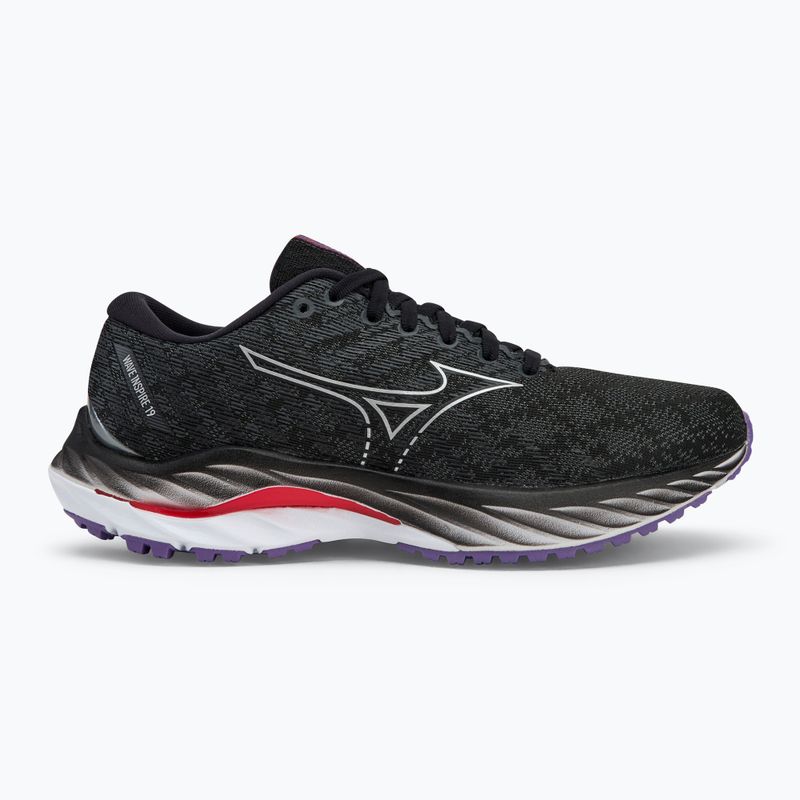 Damen Laufschuhe Mizuno Wave Inspire 19 schwarz/ silber/ bitsweet 2