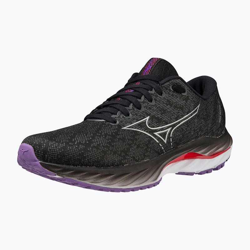 Damen Laufschuhe Mizuno Wave Inspire 19 W schwarz/ silber/ bitsweet 8