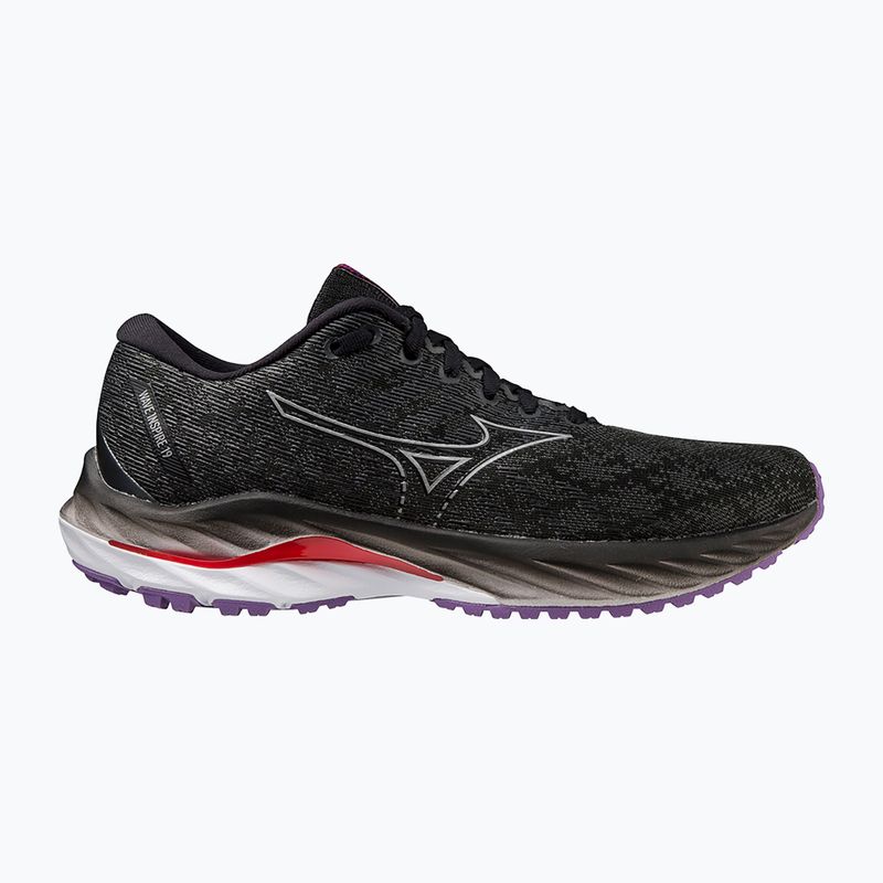 Damen Laufschuhe Mizuno Wave Inspire 19 W schwarz/ silber/ bitsweet 9