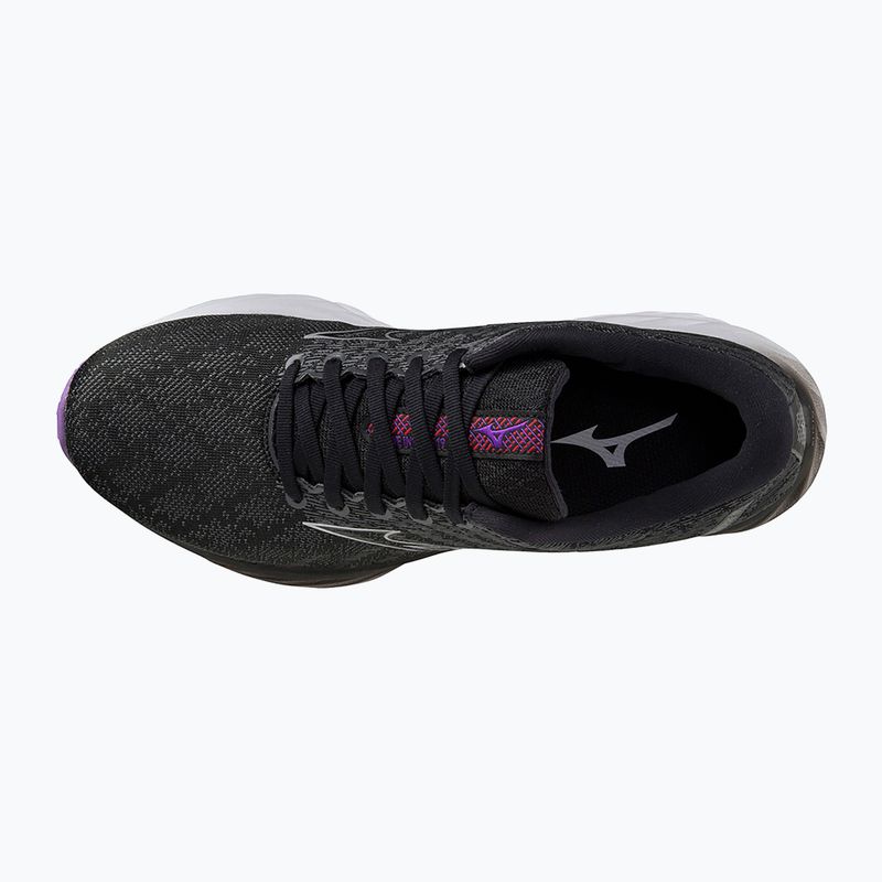 Damen Laufschuhe Mizuno Wave Inspire 19 W schwarz/ silber/ bitsweet 14