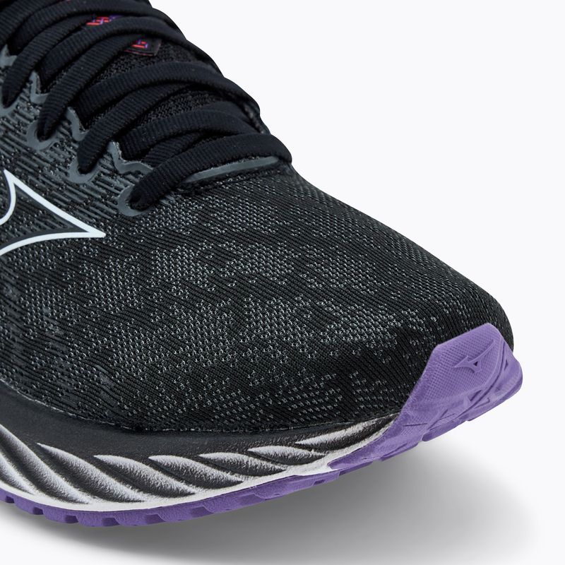 Damen Laufschuhe Mizuno Wave Inspire 19 W schwarz/ silber/ bitsweet 7