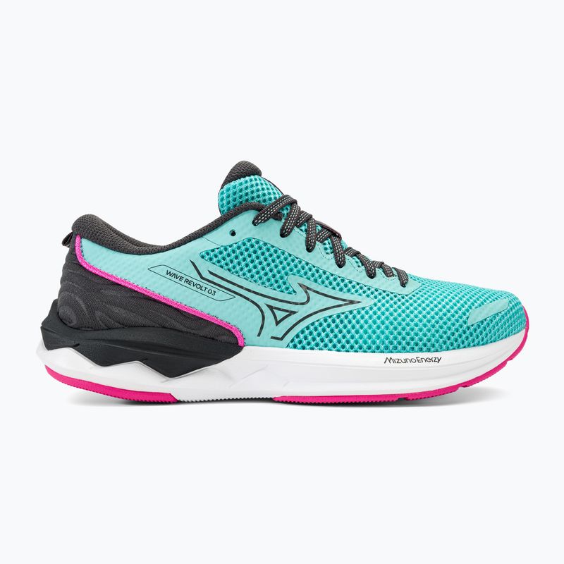 Damen Laufschuhe Mizuno Wave Revolt 3 anigua sand/schwarz oyster/807c 2