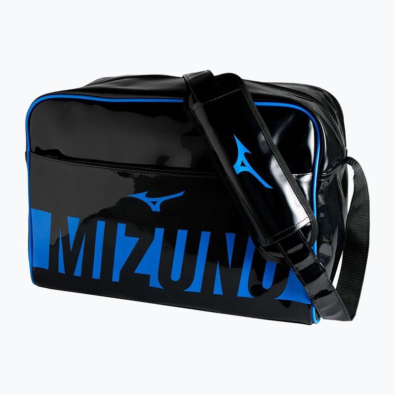 Mizuno Emaille schwarz/blaue Tasche