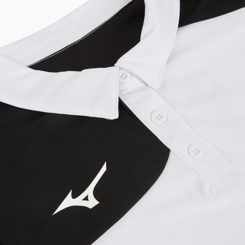 Damen-Poloshirt Mizuno Kobe Polo white/black 3