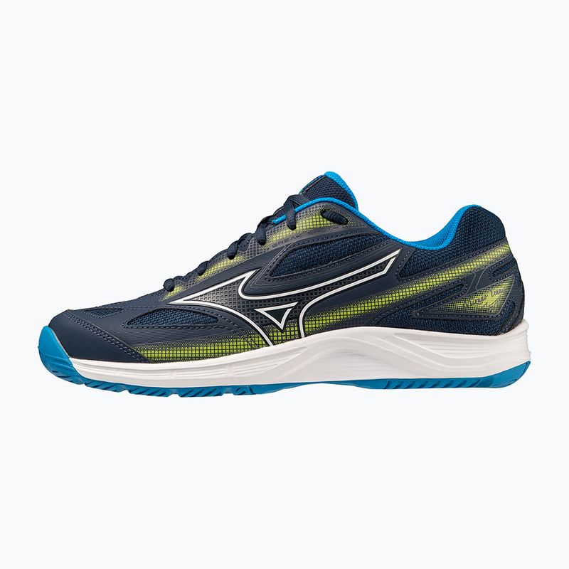 Herren-Tennisschuhe Mizuno Break Shot 4 AC Kleid blau / jet blau / Schwefel Frühling 11