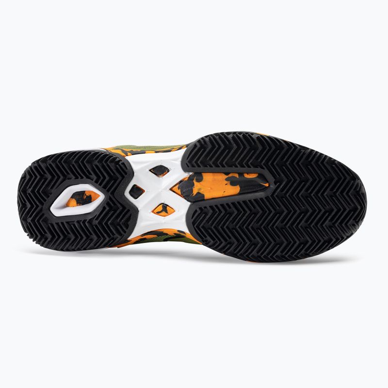 Herren Mizuno Wave Exceed Light 2 Padel Schuhe calliste grün / vibrant orange / schwarz 5