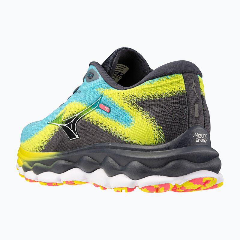 Herren Laufschuhe Mizuno Wave Sky 7 jet blau/weiß/bolt2neon 13
