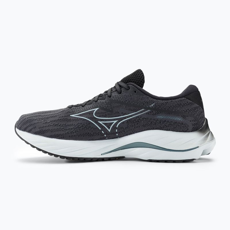 Herren Laufschuhe Mizuno Wave Rider 27 Ebenholz/Illusion blau/schwarz 4