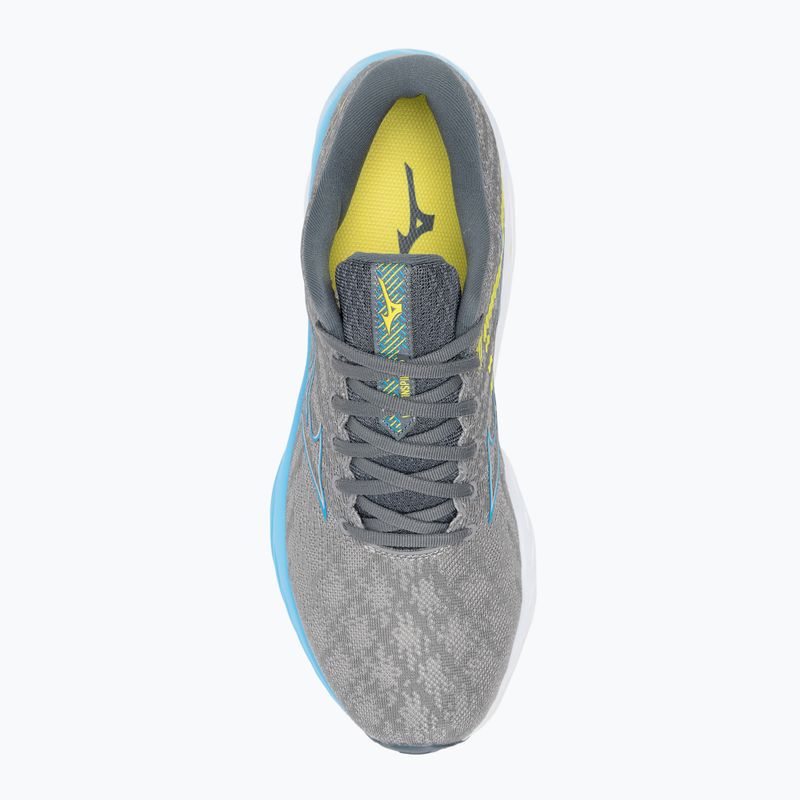 Laufschuhe Herren Mizuno Wave Inspire 19 ggray/jet blue/bolt2neon 6