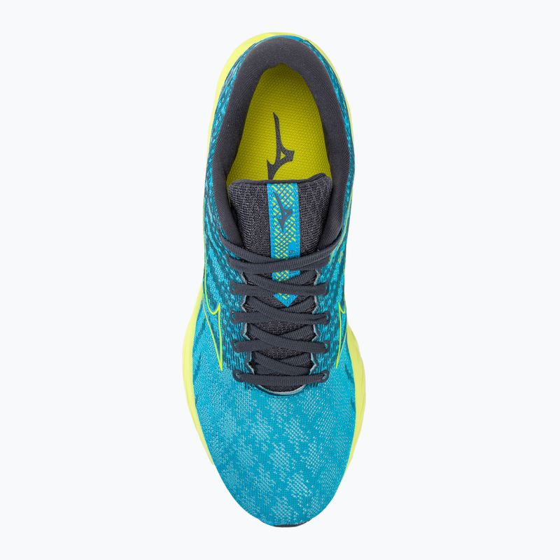 Laufschuhe Herren Mizuno Wave Inspire 19 jet blue/bolt2neon/luminous 6