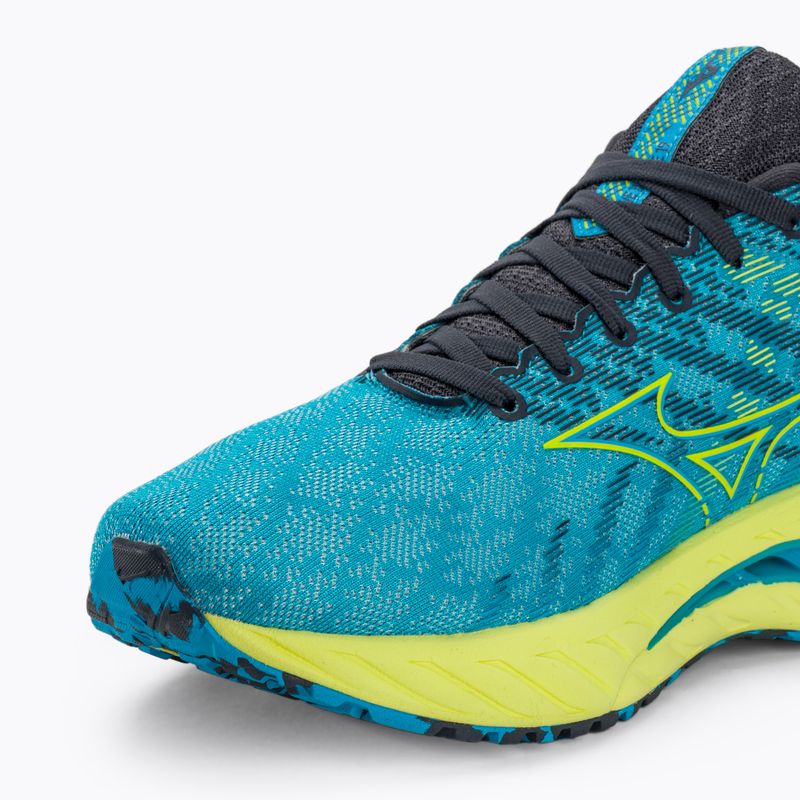 Laufschuhe Herren Mizuno Wave Inspire 19 jet blue/bolt2neon/luminous 8
