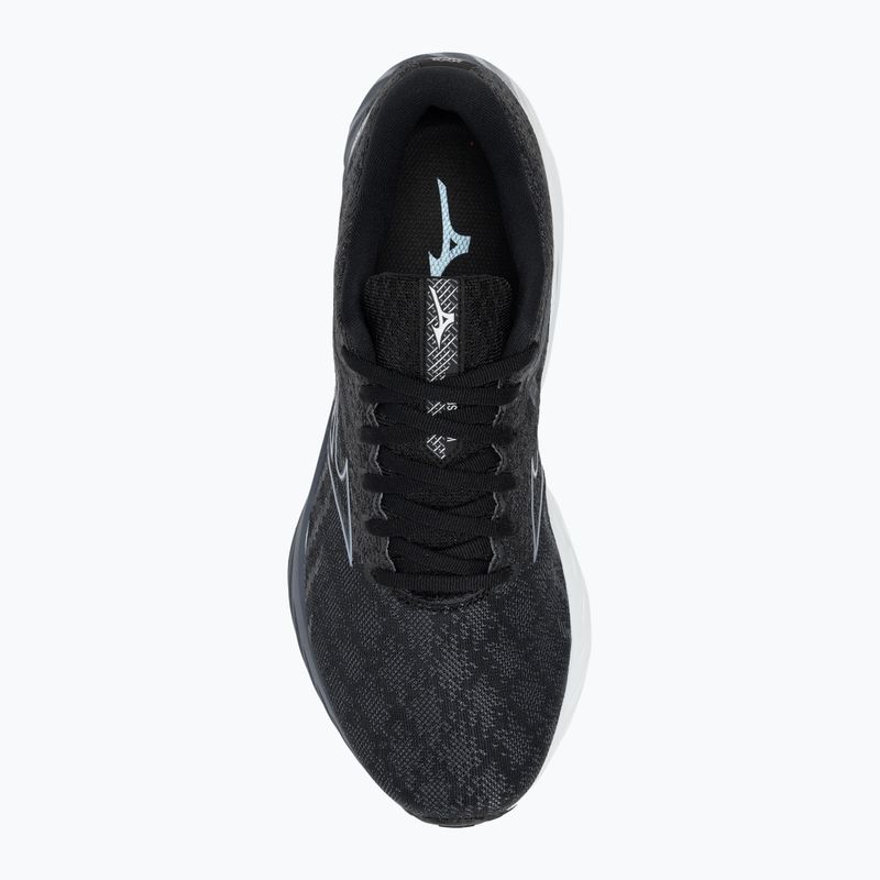 Laufschuhe Herren Mizuno Wave Inspire 19 2E black/glacial ridge/illusionblue 6